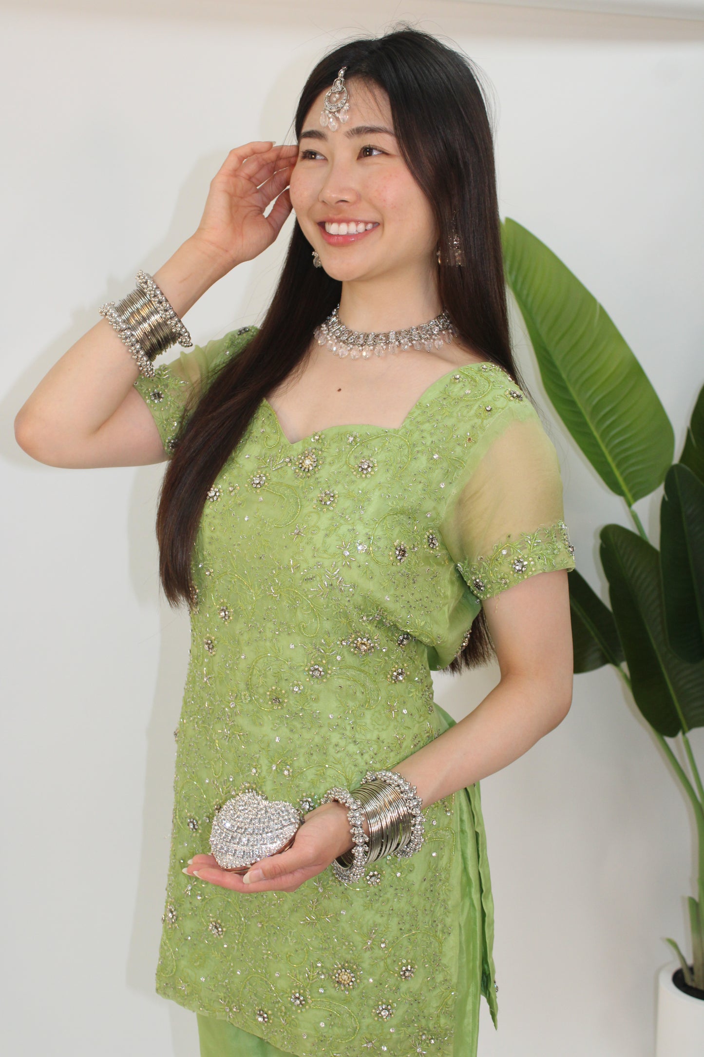 Preeti set ~ Silver