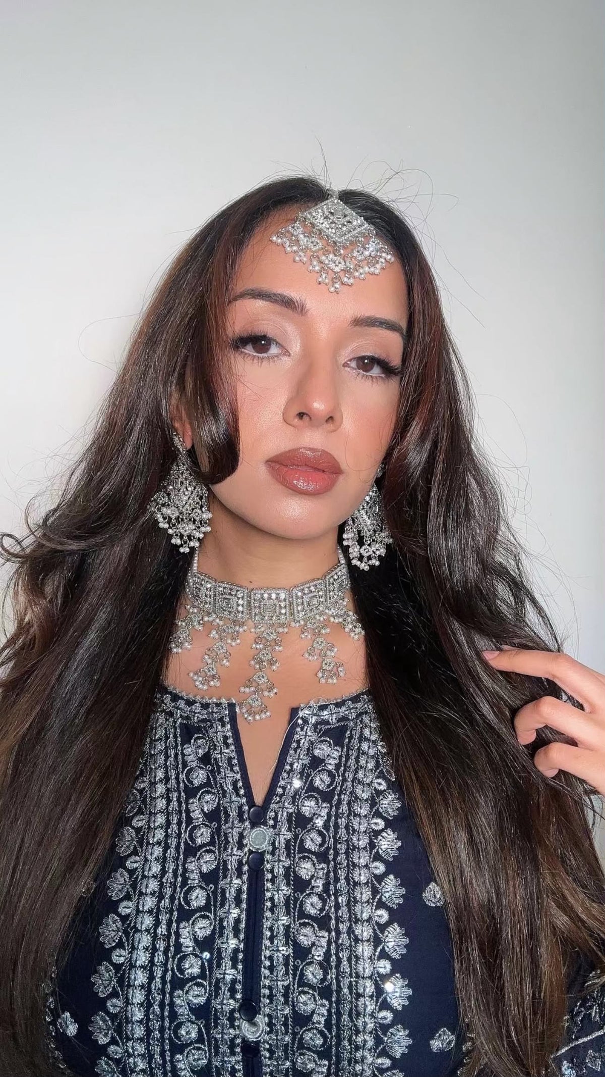 Meerab set ~ silver