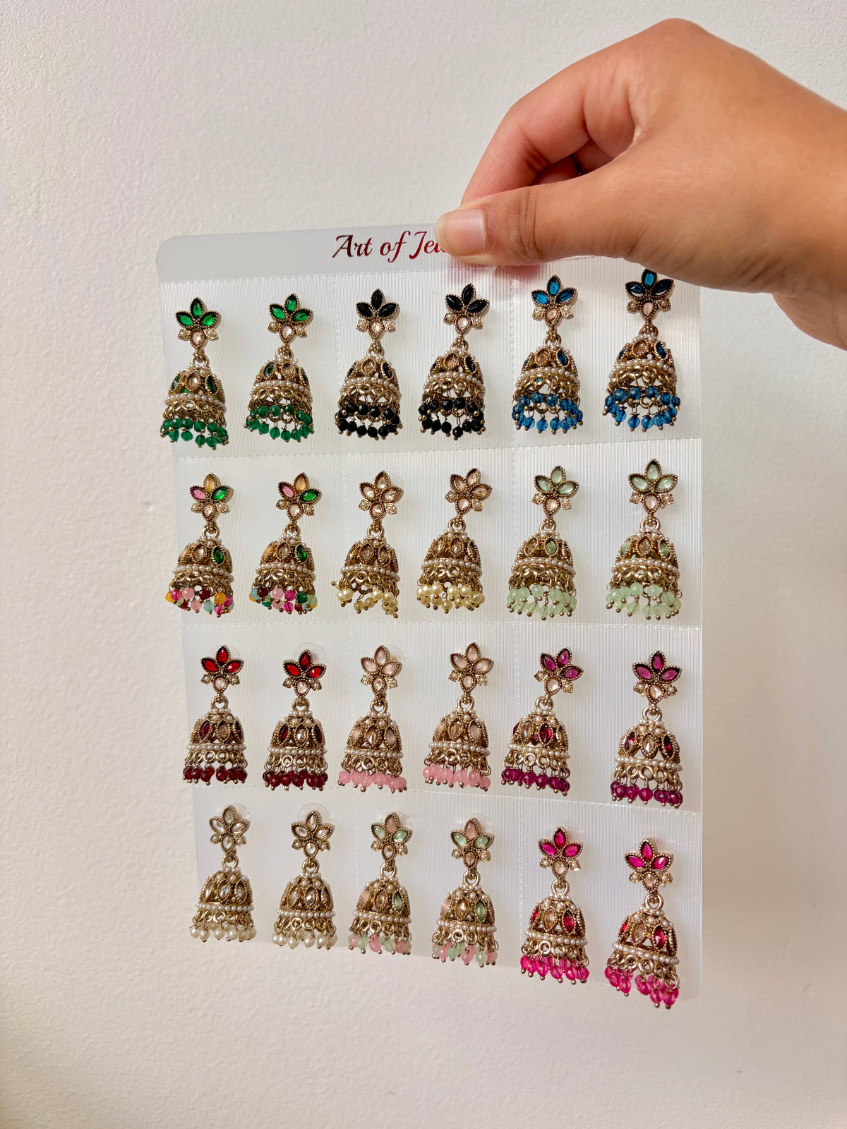 Surraya mini jhumka set