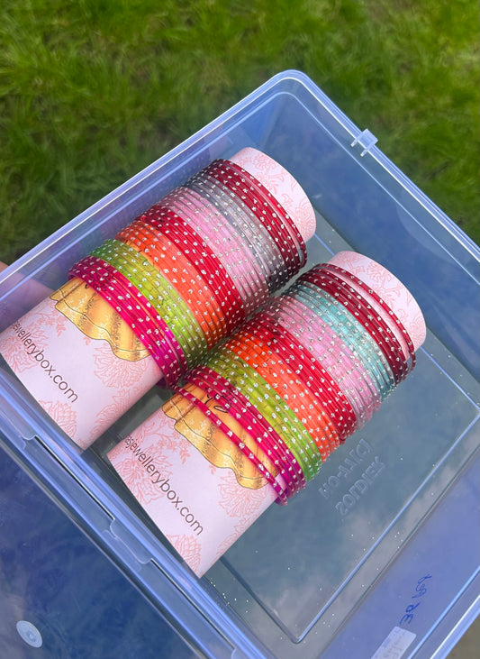 Aamina mega glass bangle set