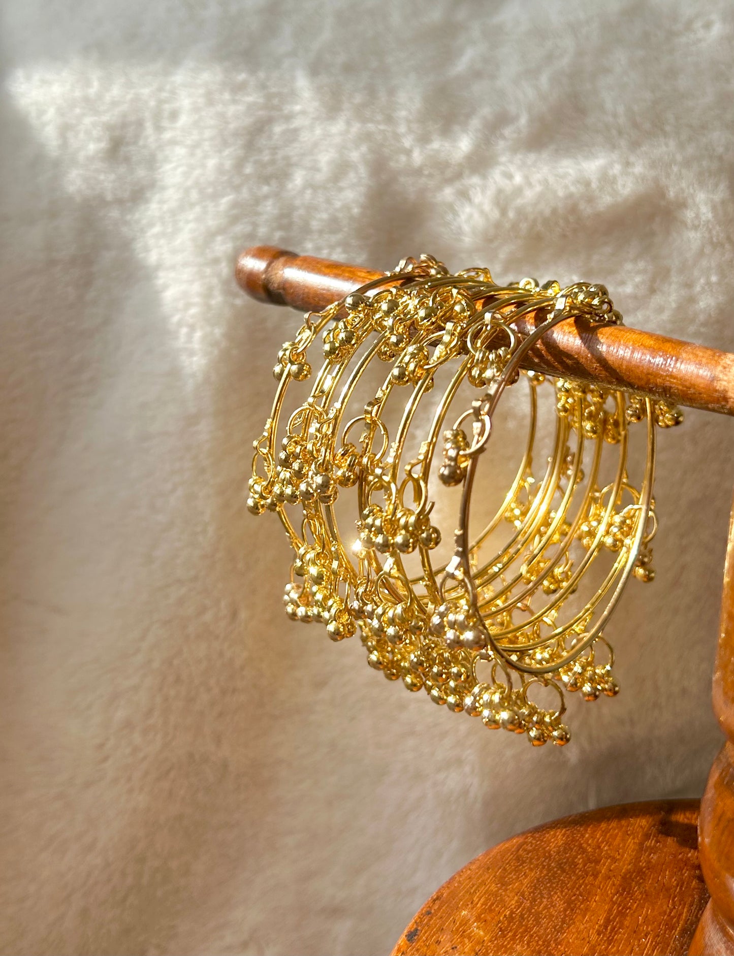 Kashya Bangles ~ Gold (set of 8)