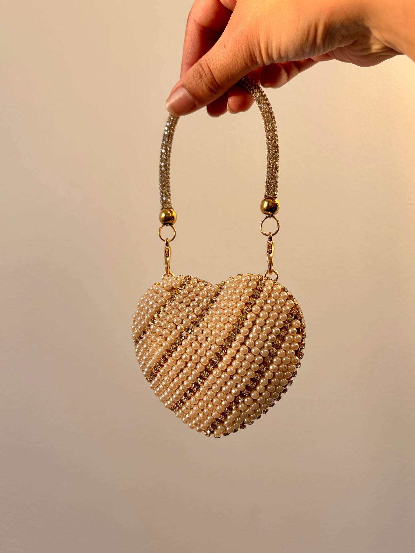 Reeha mini clutch bag ~ Gold