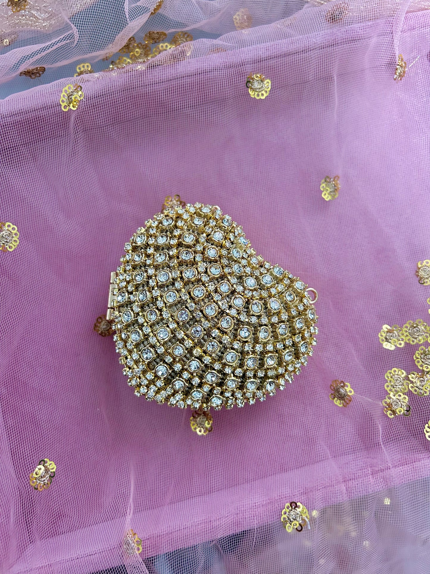 Kayenat mini clutch bag ~ Gold