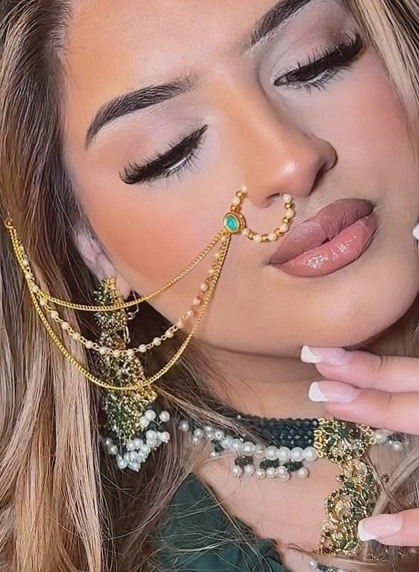Hafsa naath chain ~ GREEN