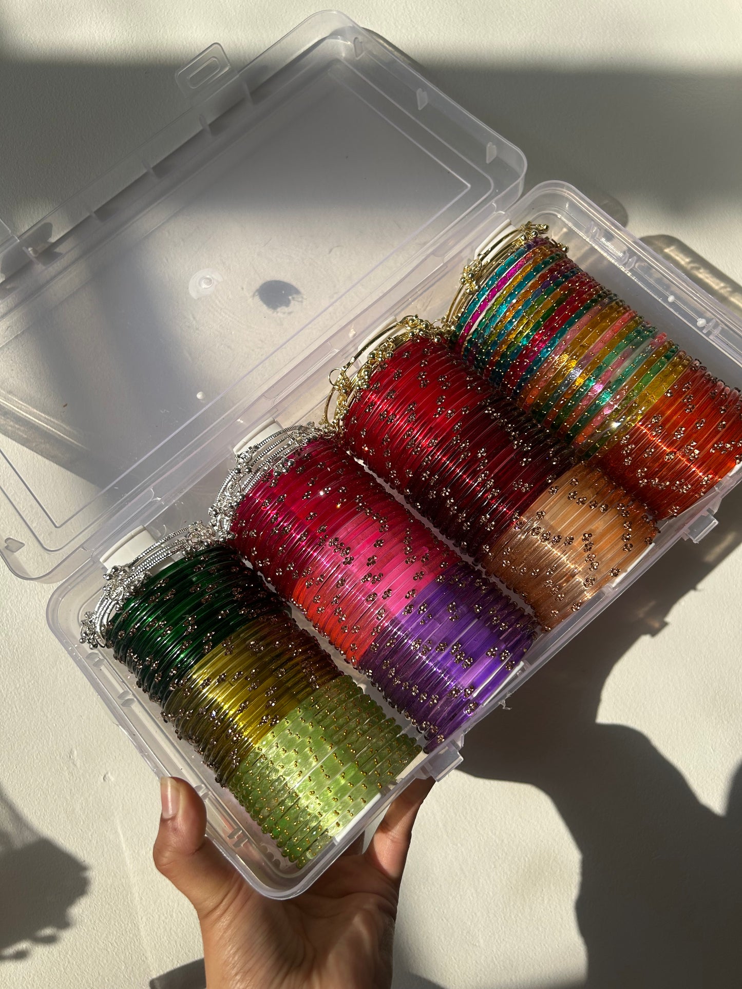 AYESHA'S ultimate glass bangle box set