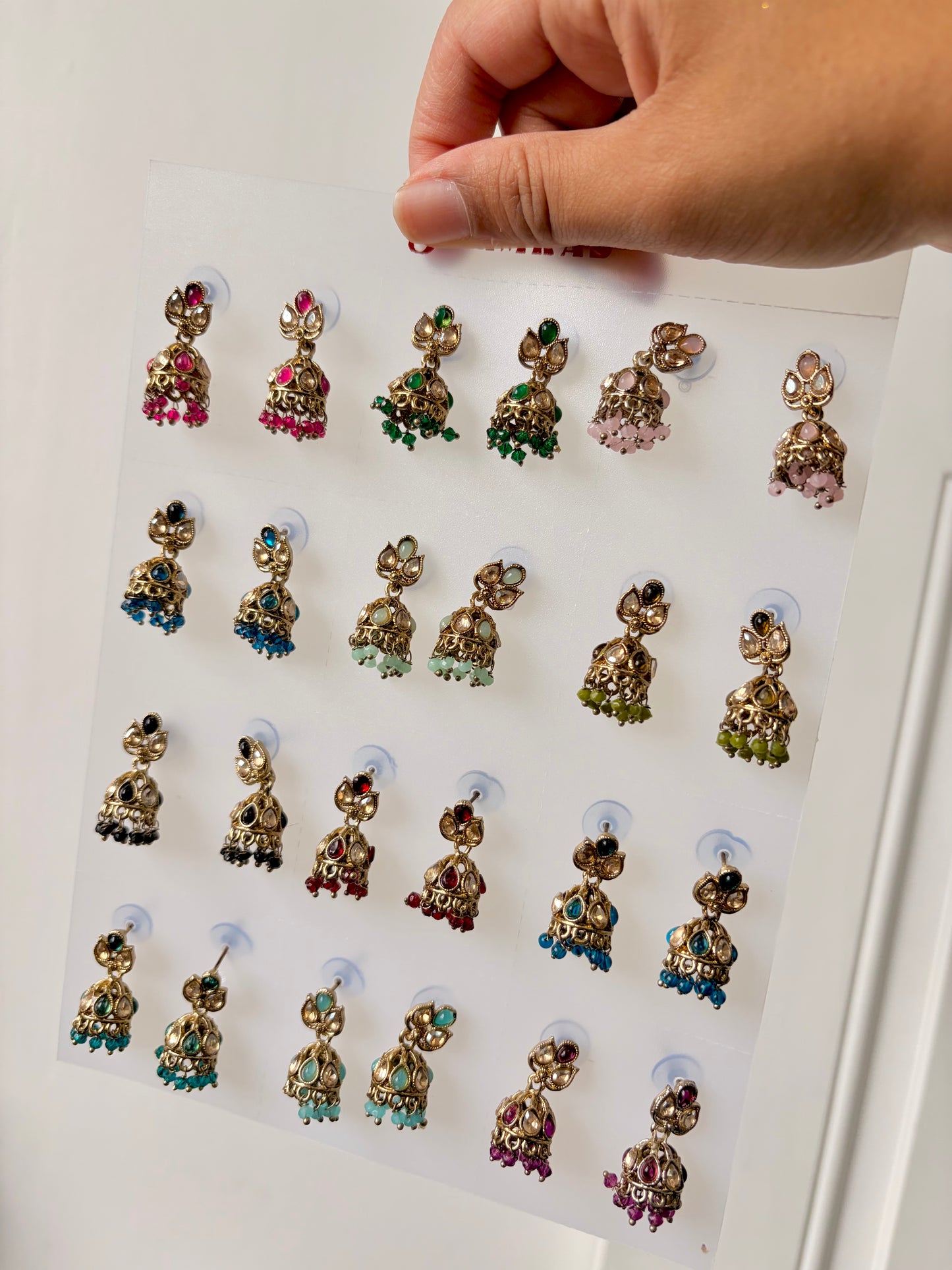 Assorted jhumka bundles (set of 12)