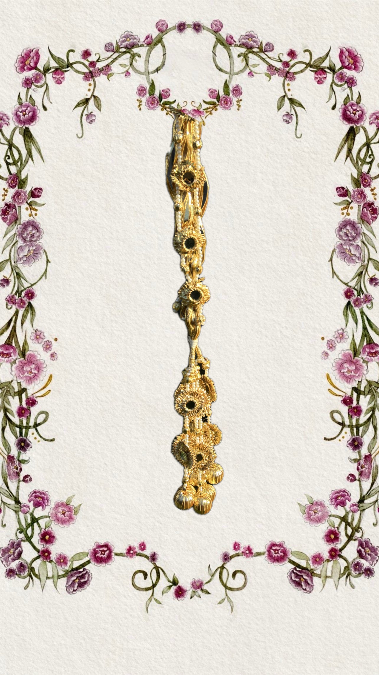 Mehru Gota Paranda ~ gold