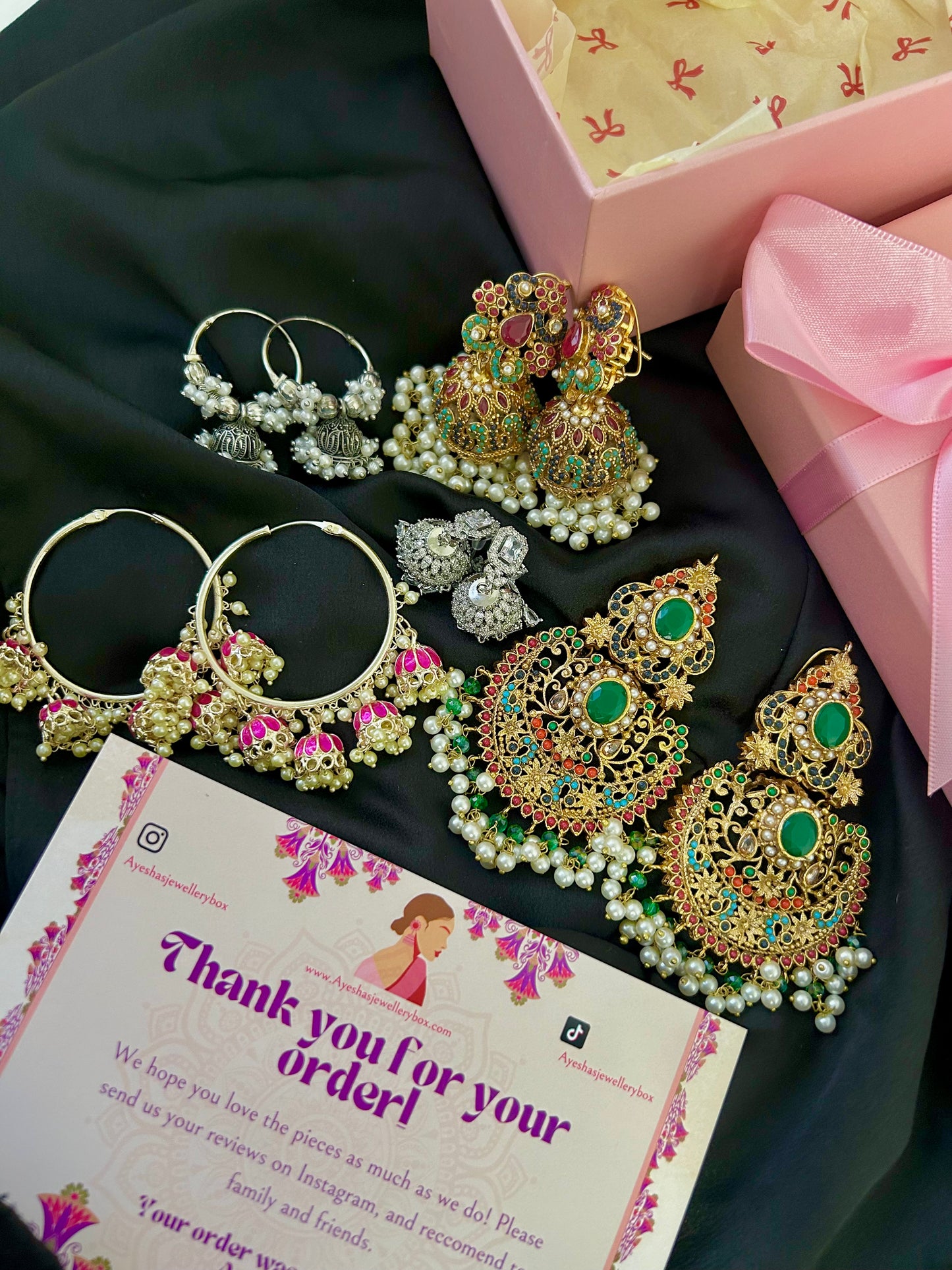 Jhumka gift bundle (5 jhumkas)