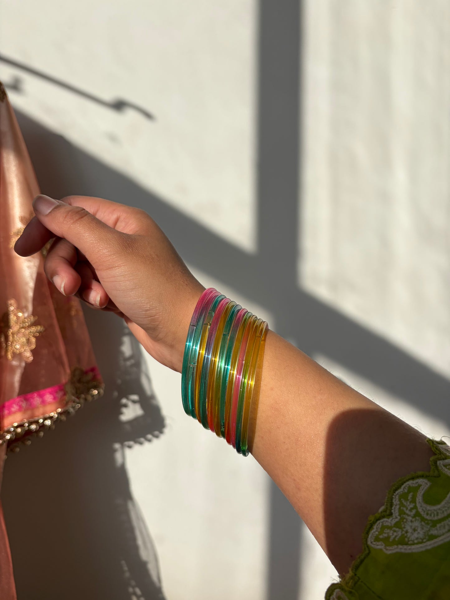 Saba Smooth jelly Bangle sets (choose colours)