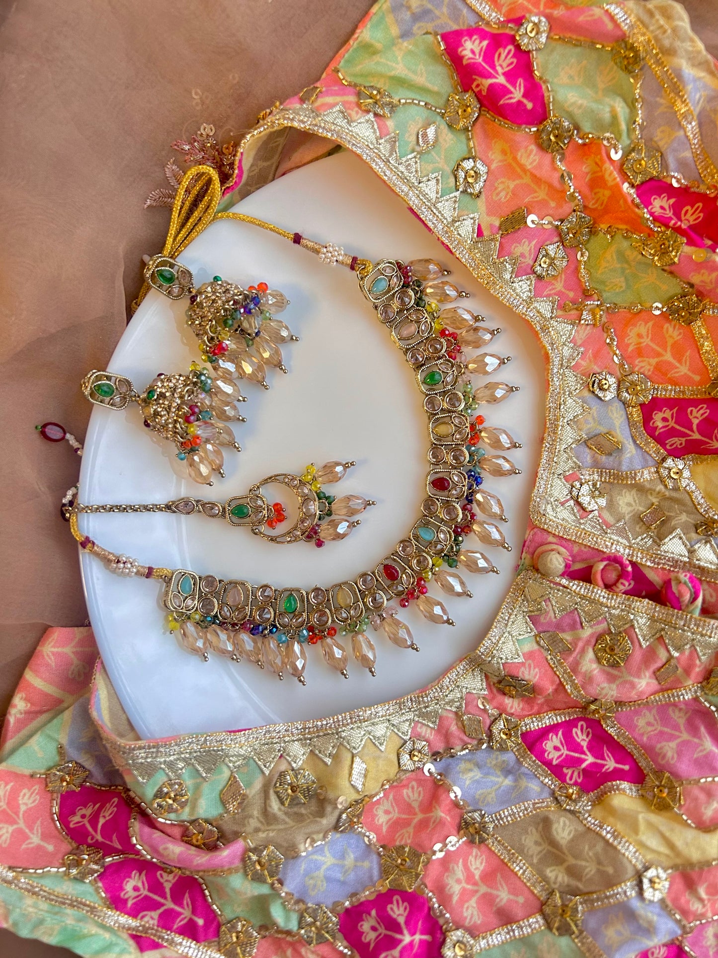 Preeti set ~ multi colours