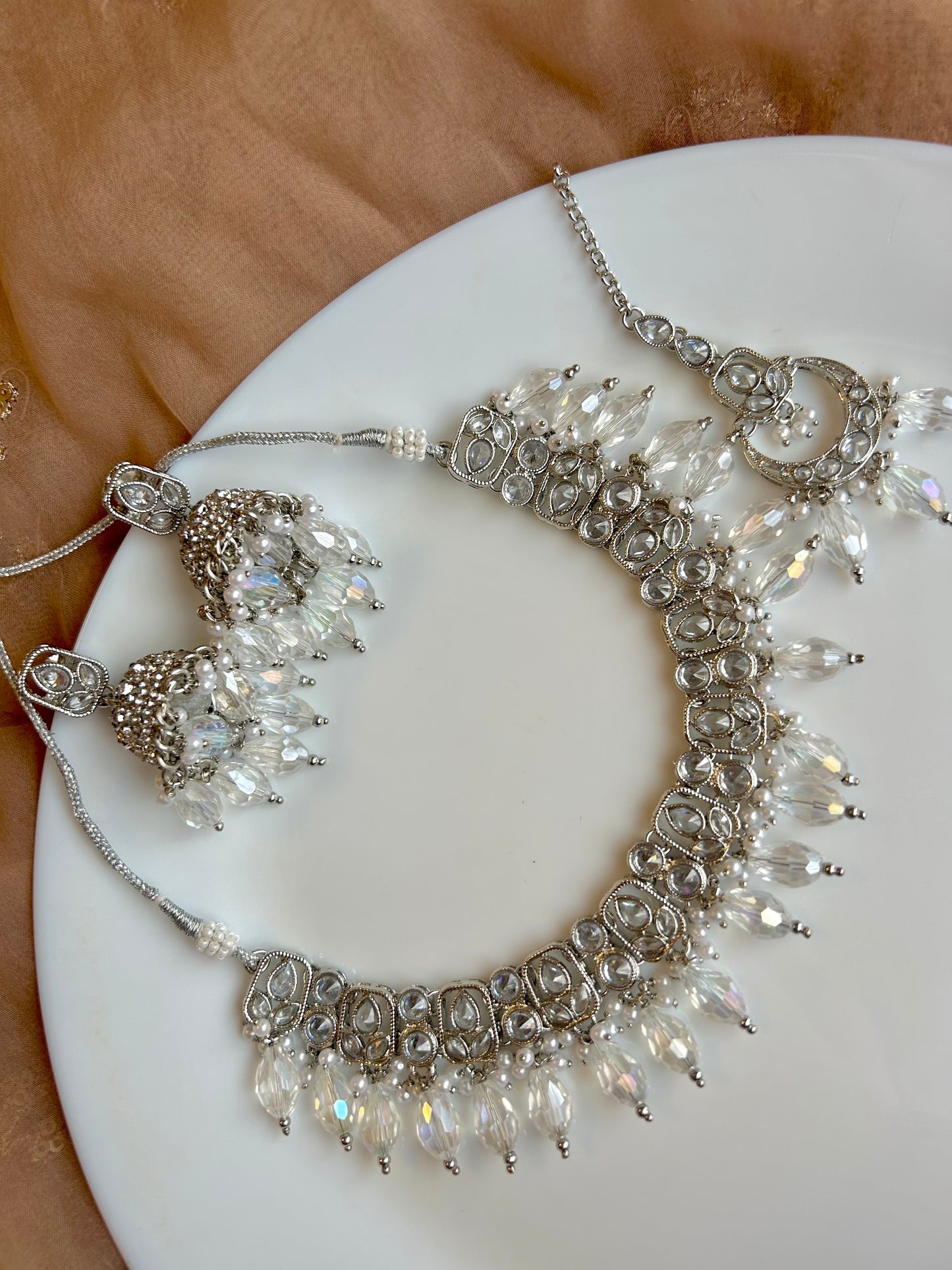 Preeti set ~ Silver