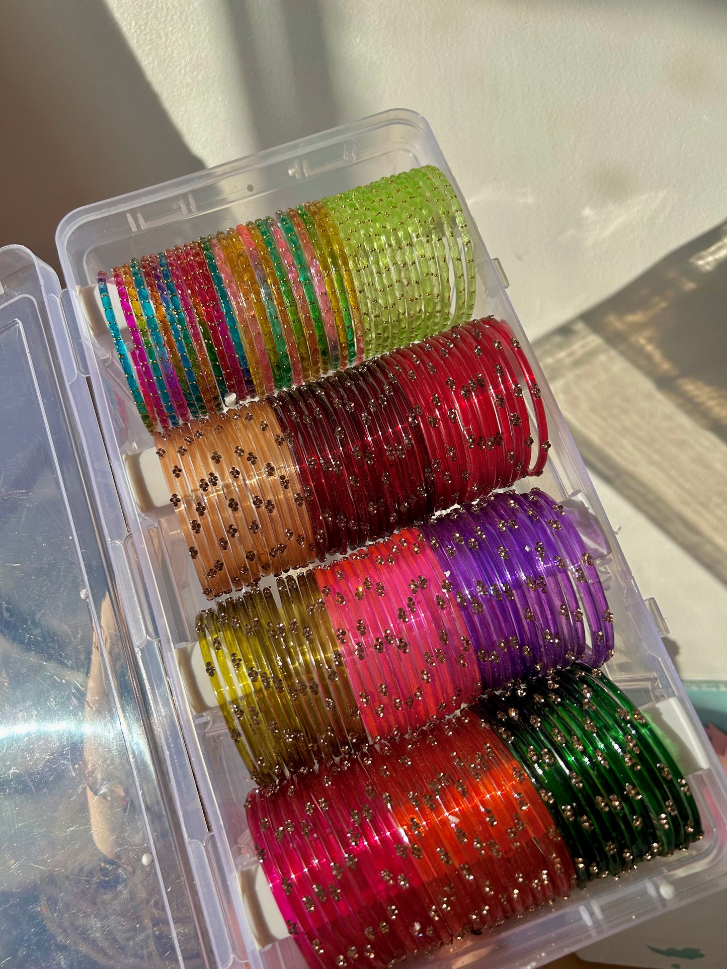 AYESHA'S ultimate glass bangle box set