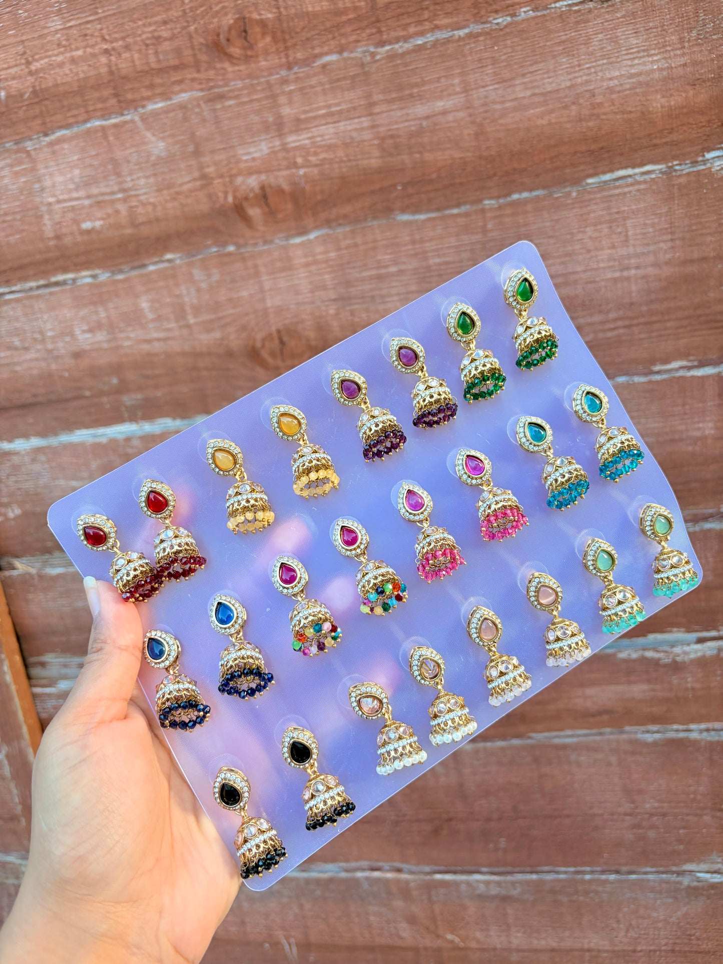 Rameen jhumka set