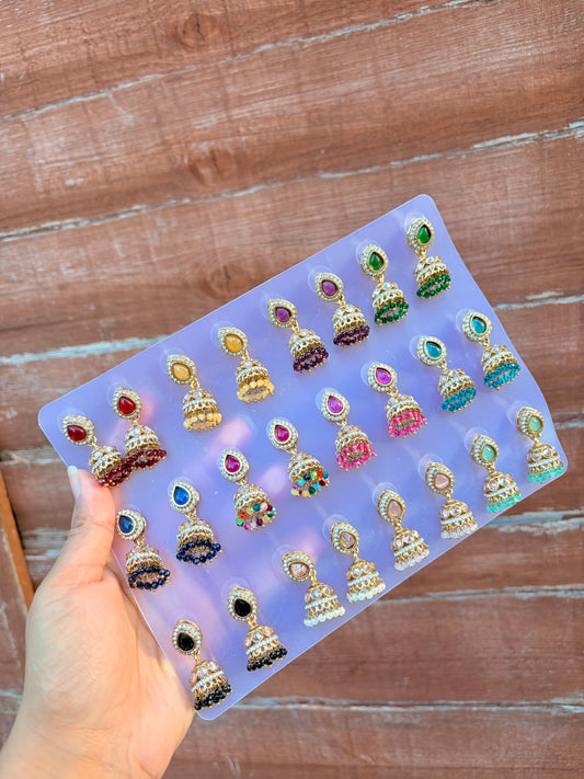 Rameen jhumka set
