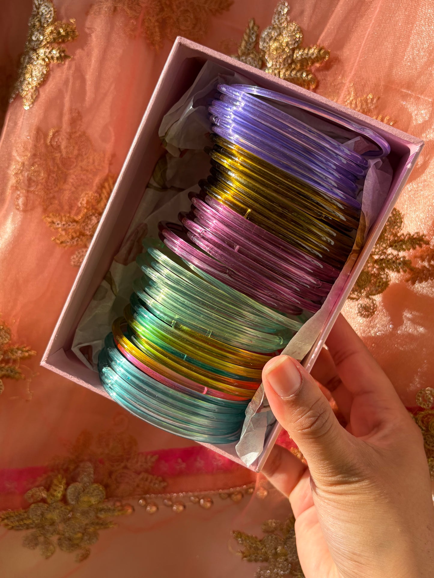 Saba Smooth jelly Bangle sets (choose colours)