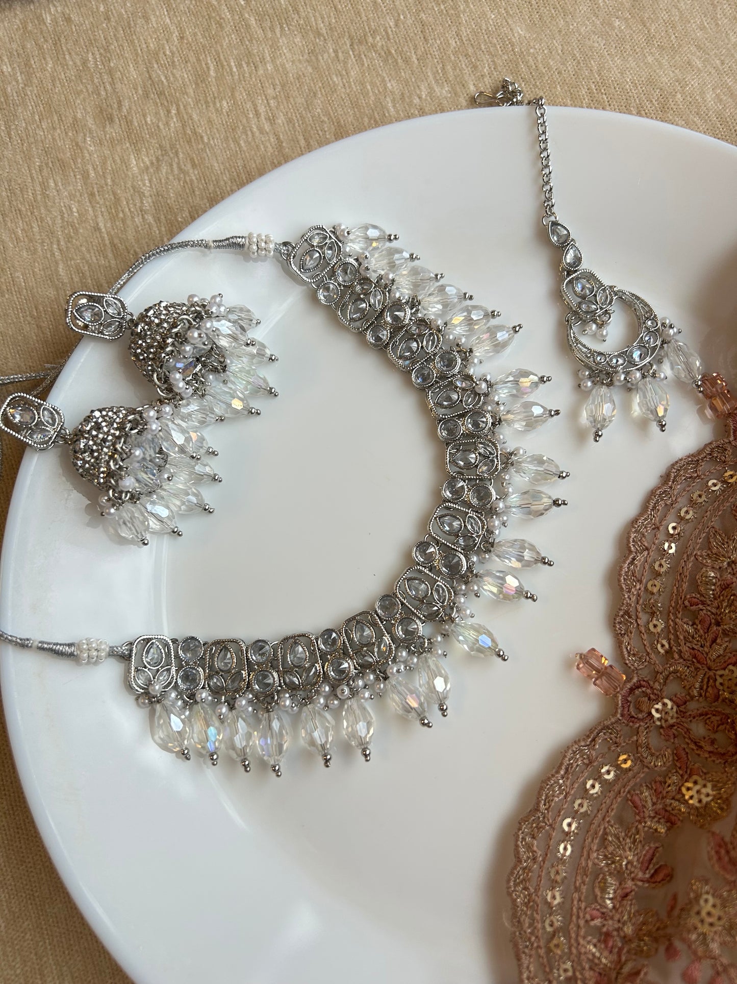 Preeti set ~ Silver