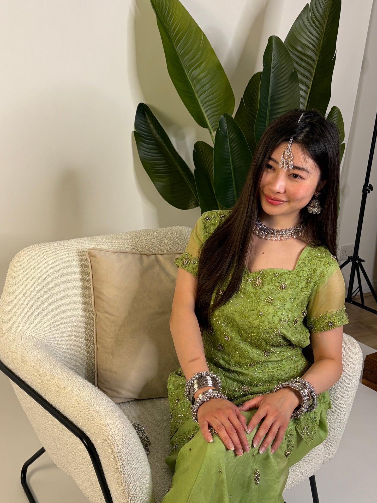 Preeti set ~ Silver