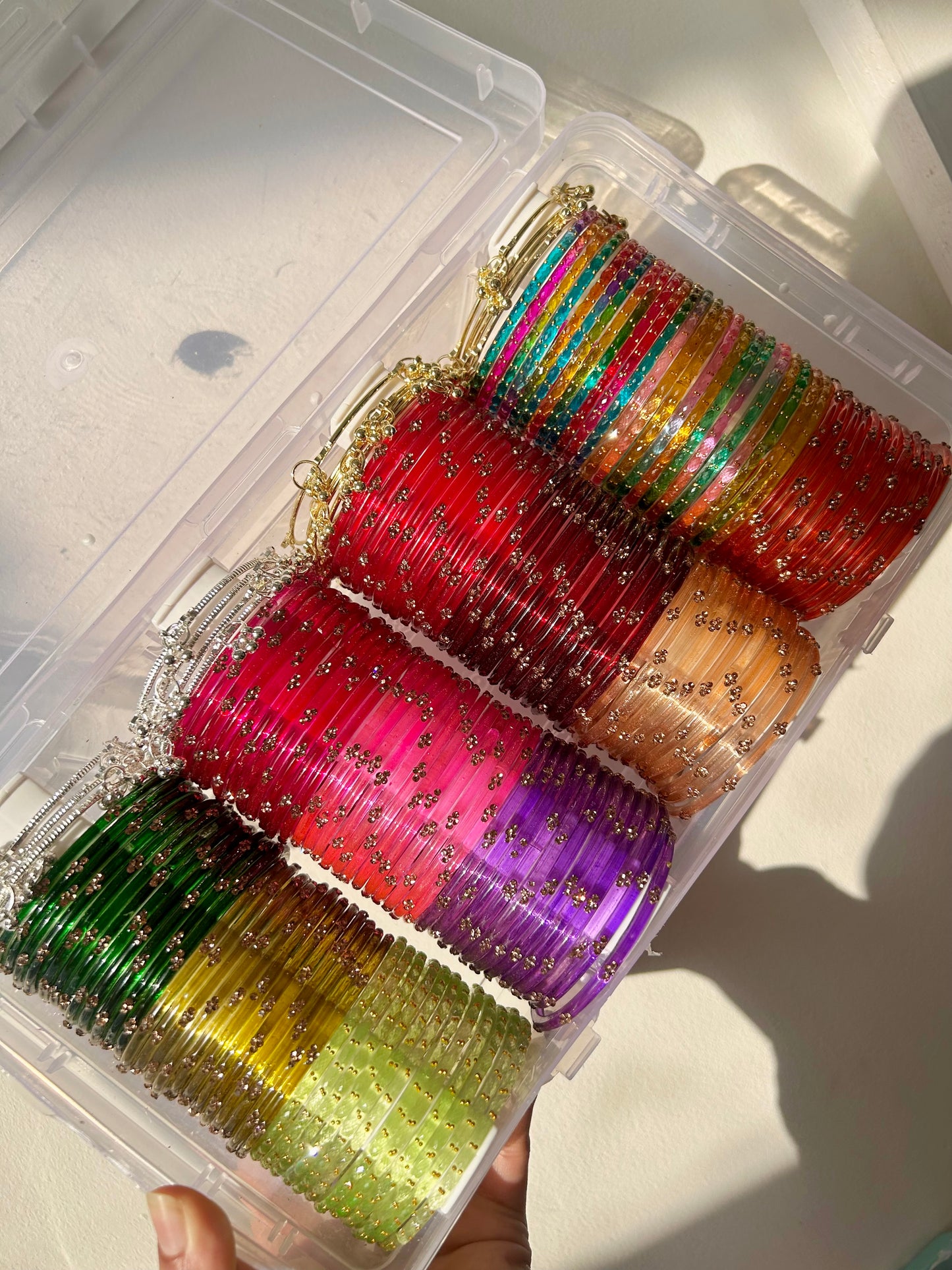 AYESHA'S ultimate glass bangle box set