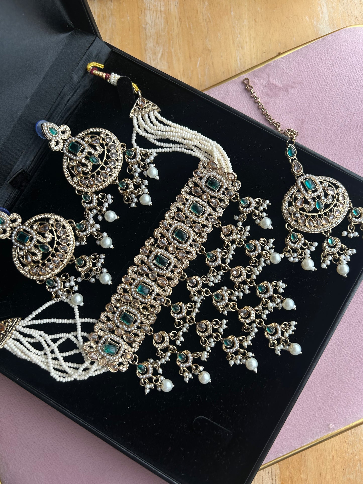 Hibba set ~ Teal Green