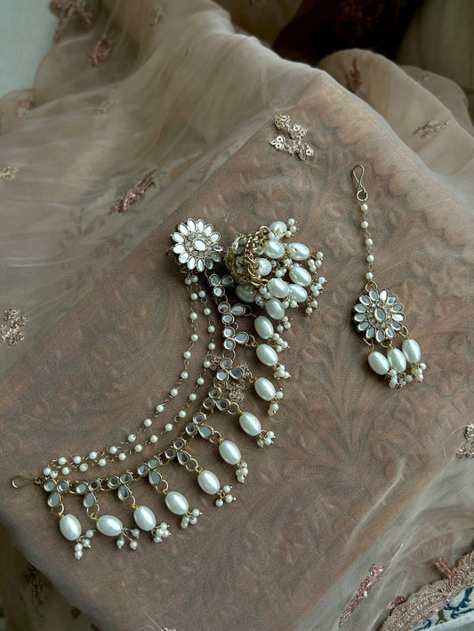 Aleesha mirrored set