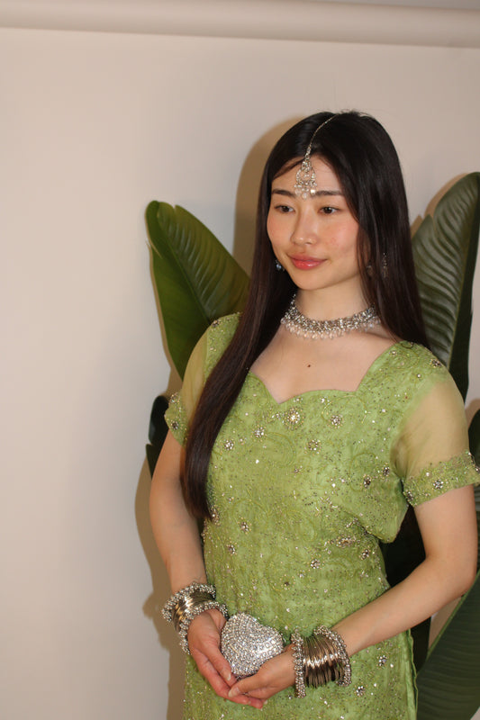 Preeti set ~ Silver