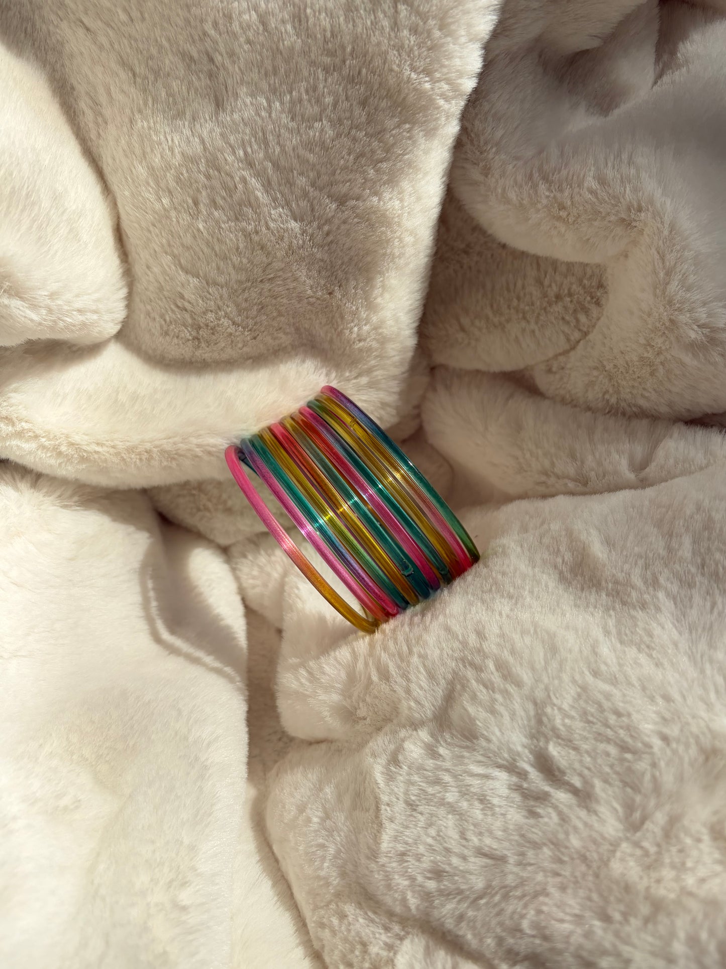 Saba Smooth jelly Bangle sets (choose colours)