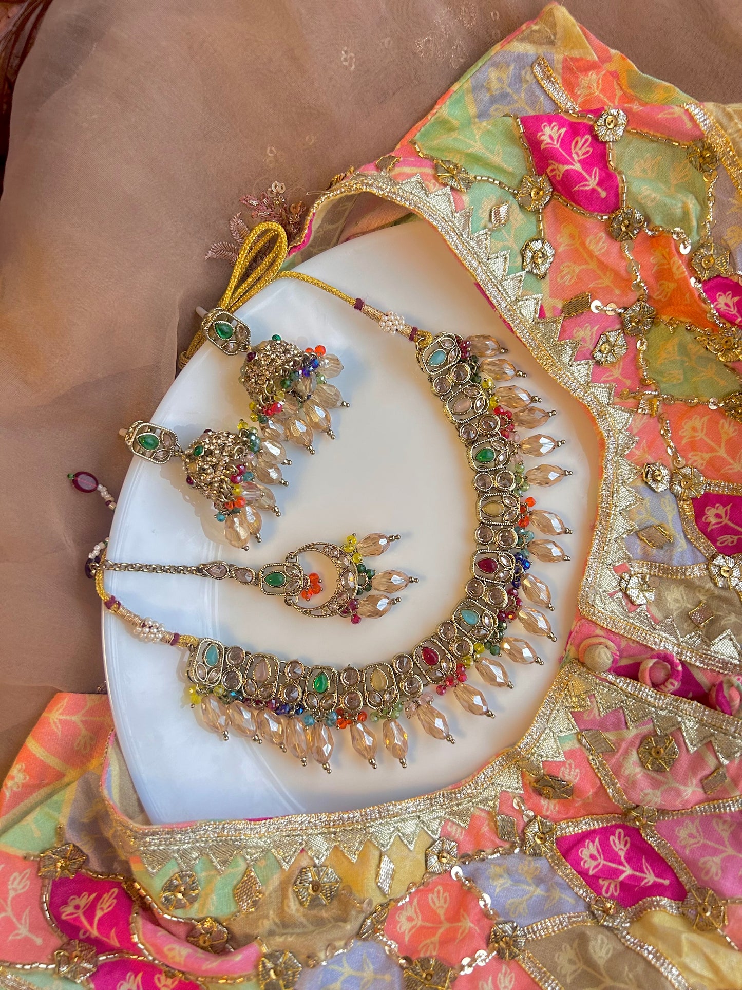Preeti set ~ multi colours