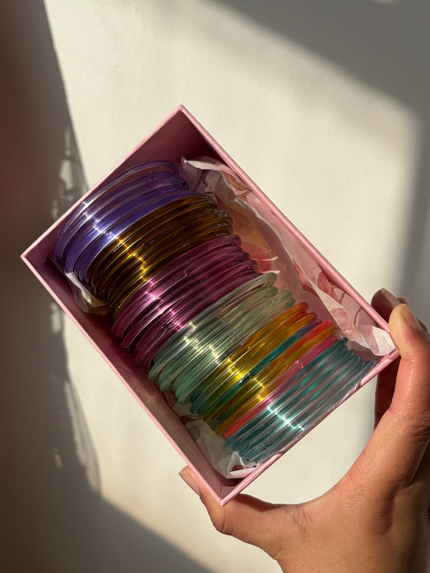 Saba Smooth jelly Bangle sets (choose colours)
