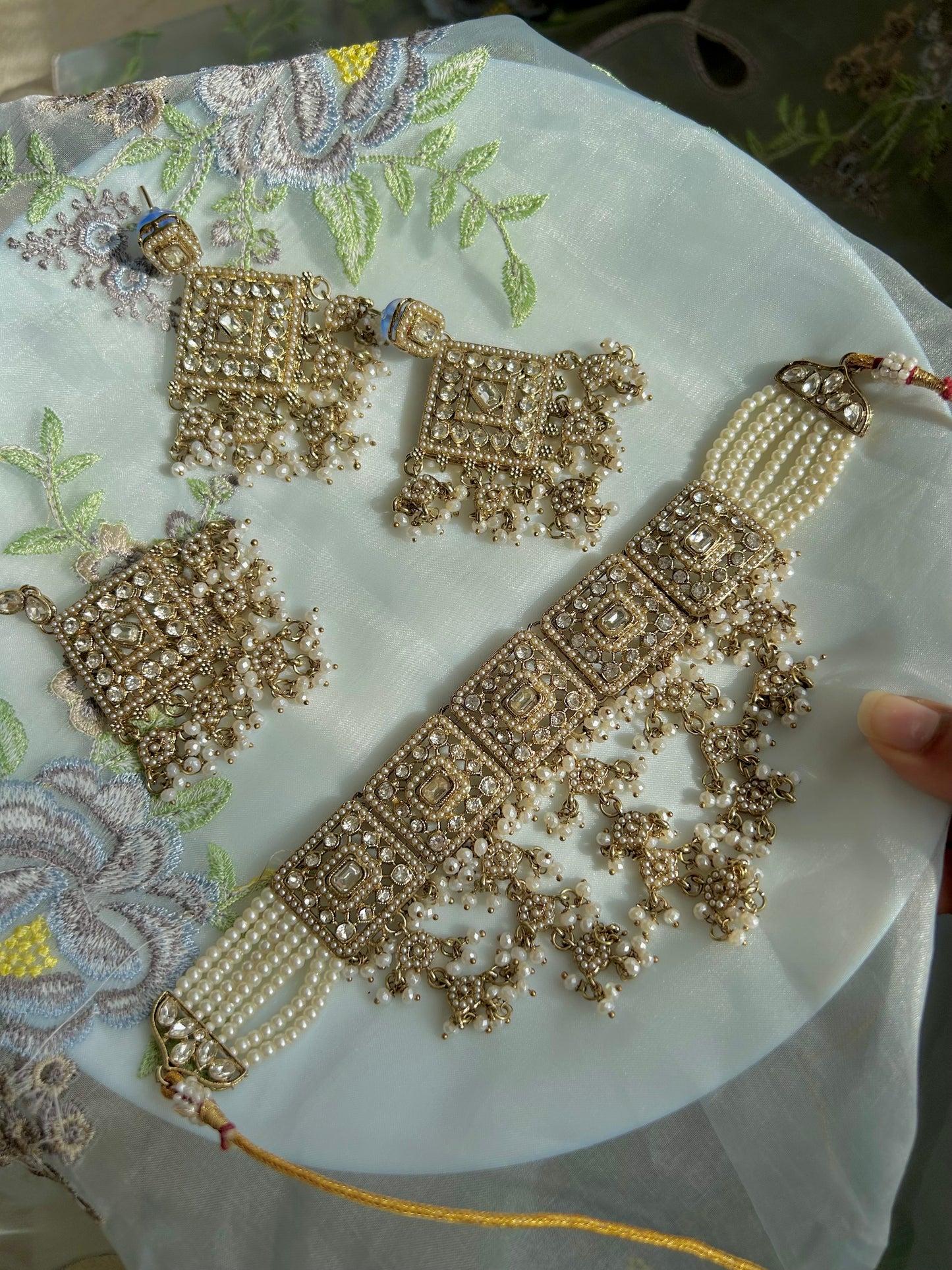 Meerab set ~ Champagne & Diamond