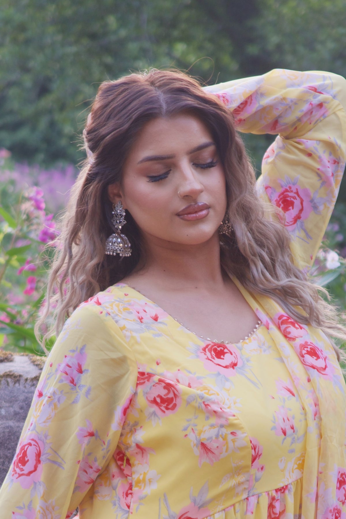 Fareeha Jhumki ~ Silver