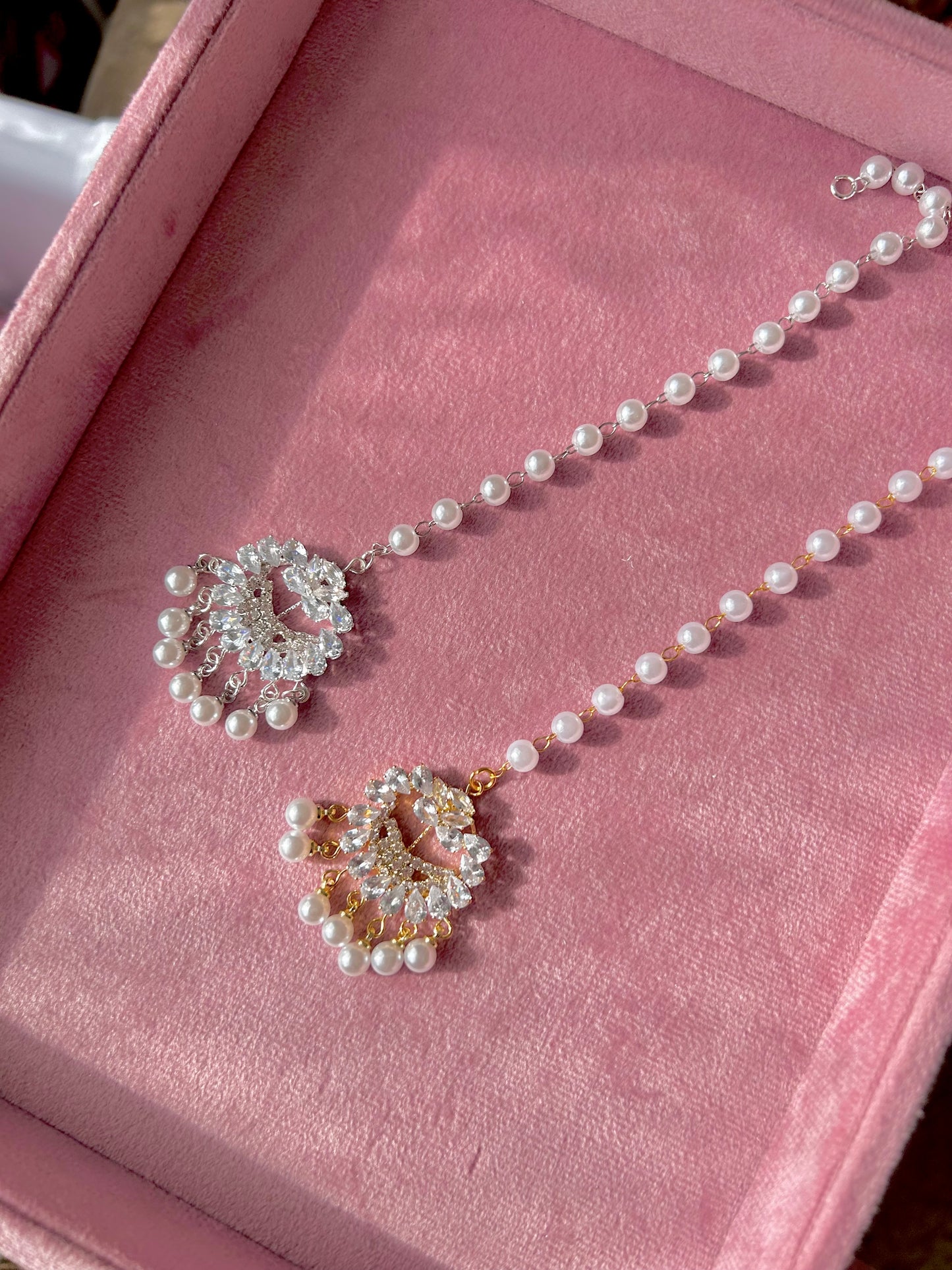 Aleena tikka's ~ Silver/ Gold