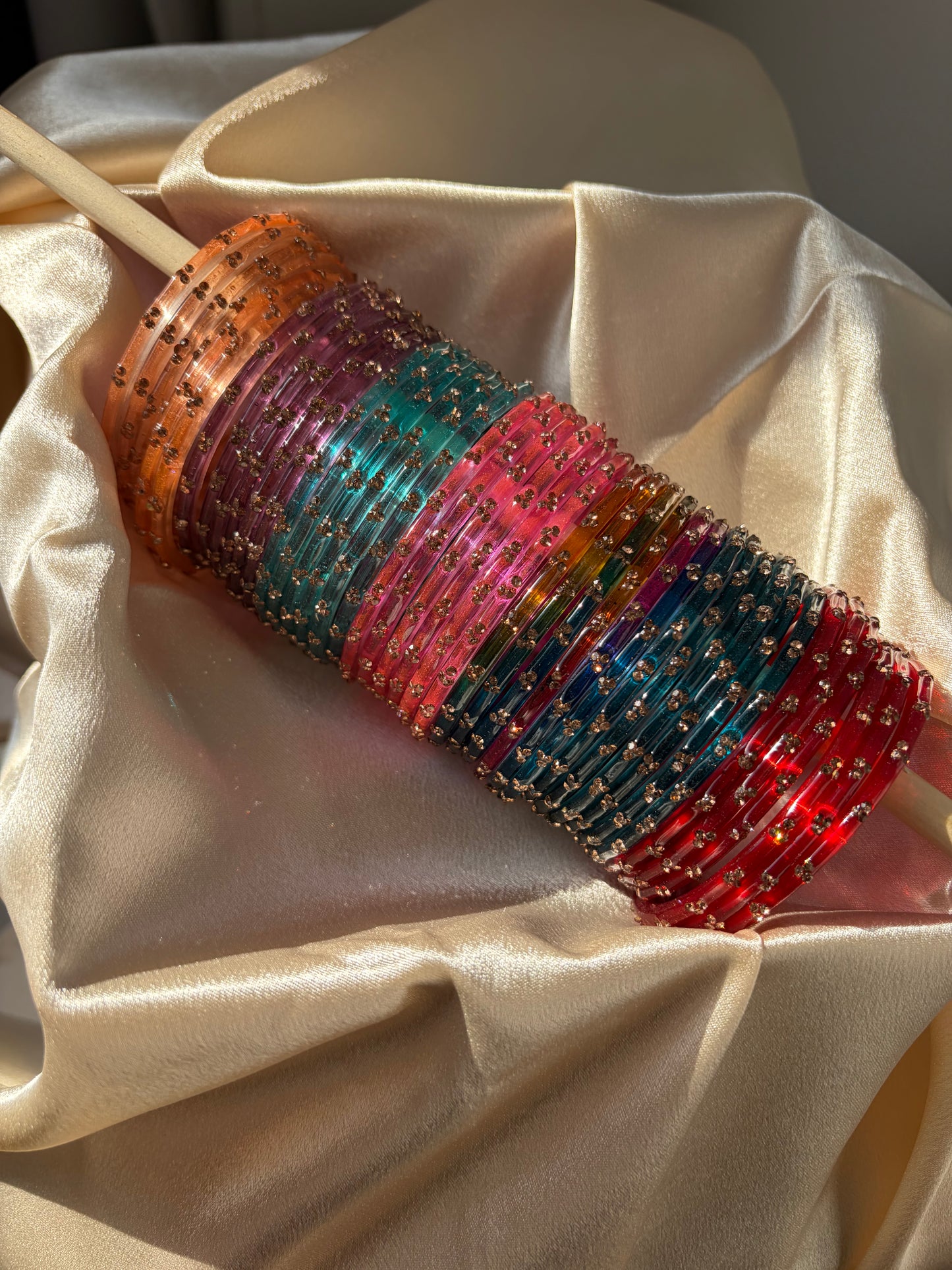 Ayesha's glass bangle combo box ~ 2.10
