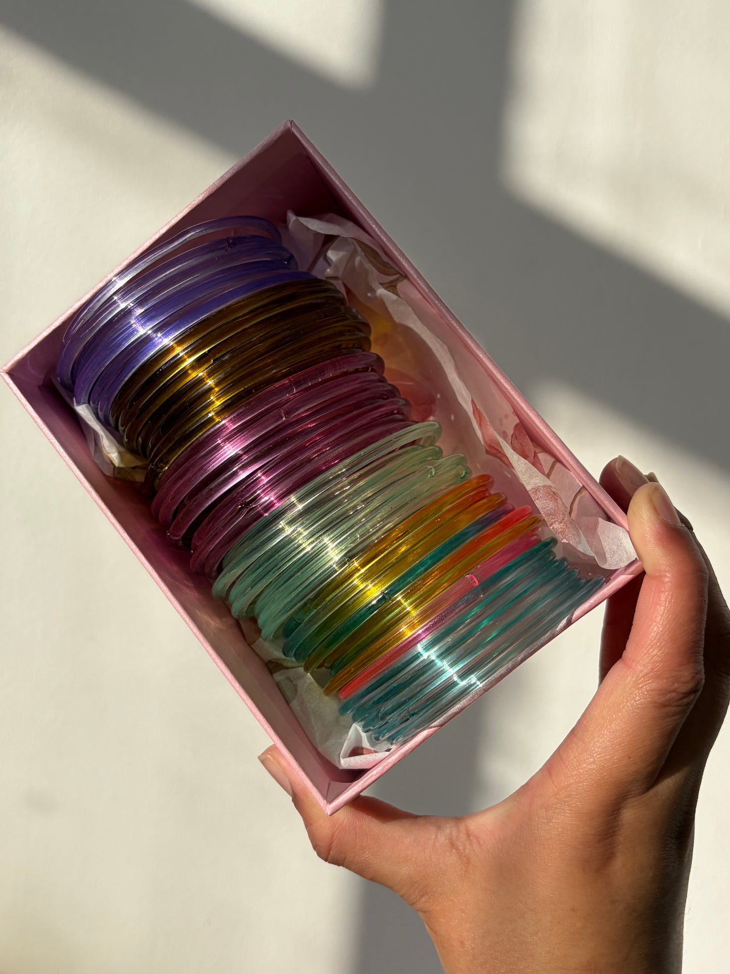 Saba Smooth jelly Bangle sets (choose colours)