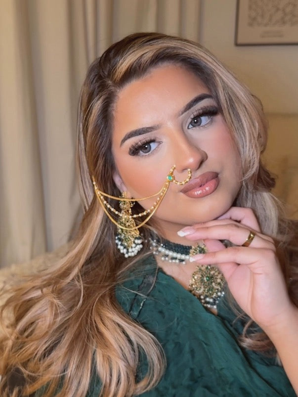 Hafsa naath chain ~ GREEN