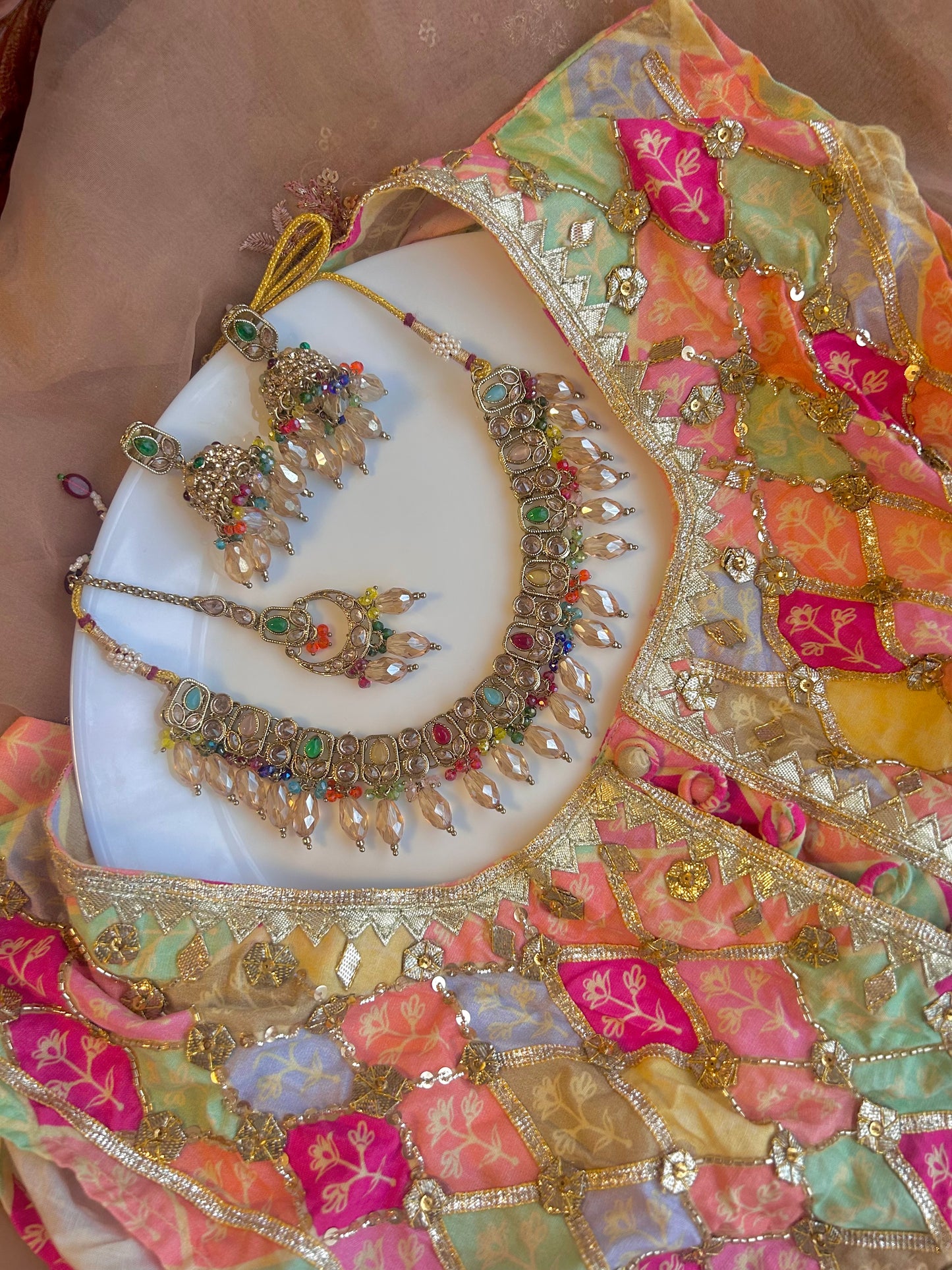Preeti set ~ multi colours