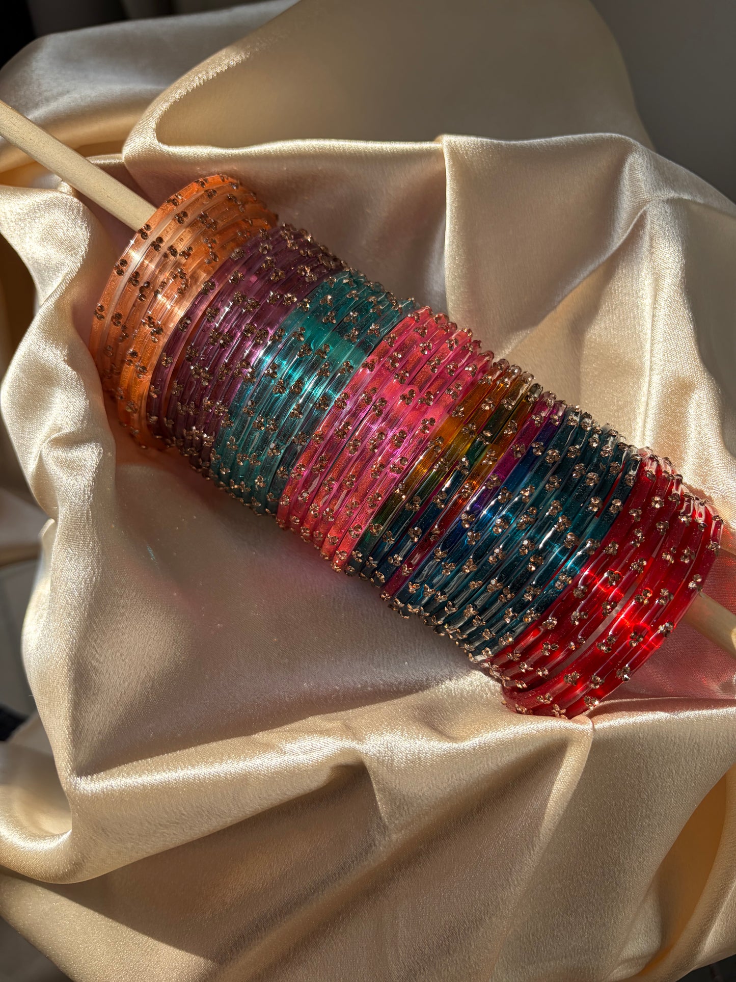 Ayesha's glass bangle combo box ~ 2.10