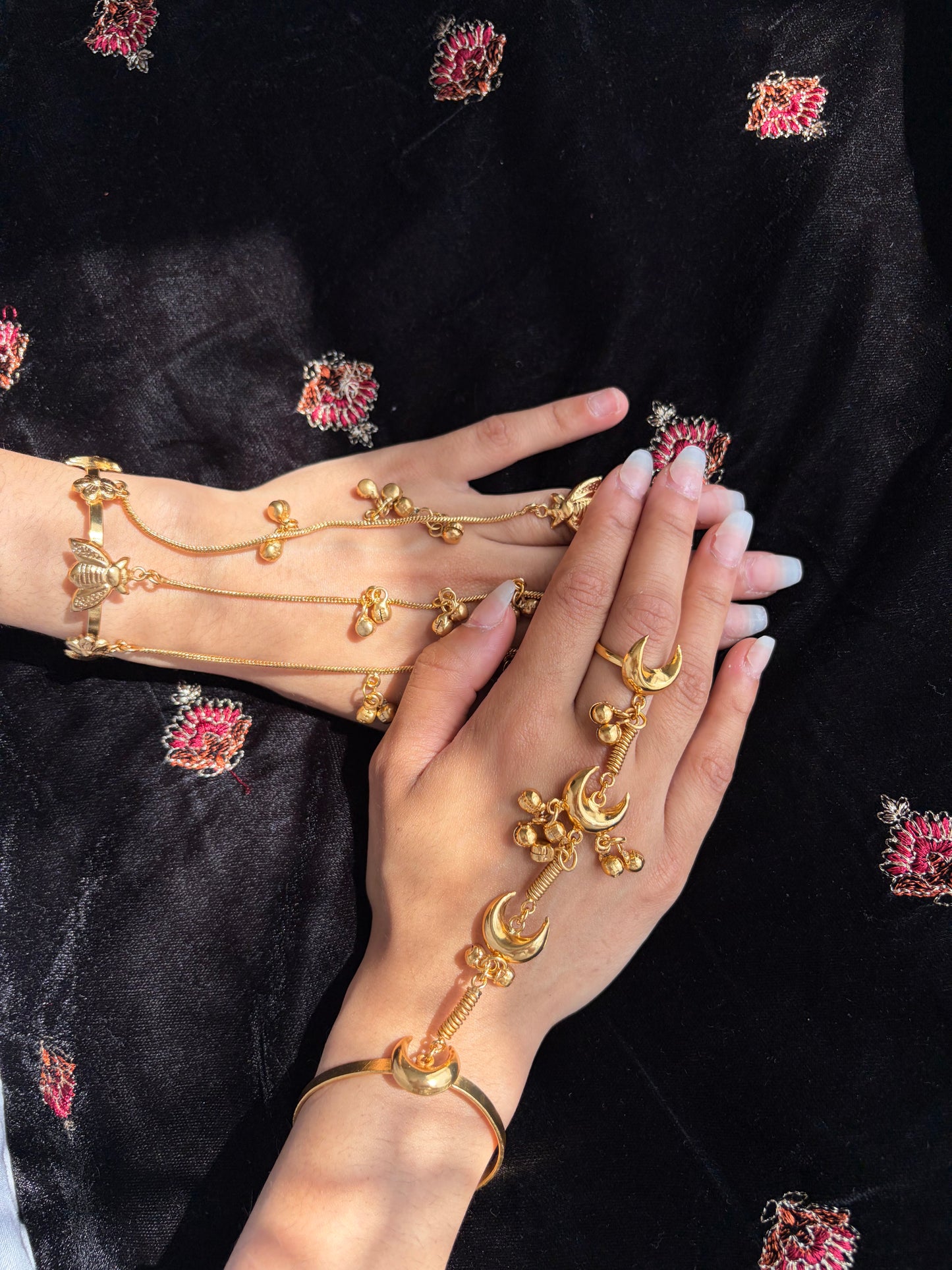 Irza kundan clutch bag
