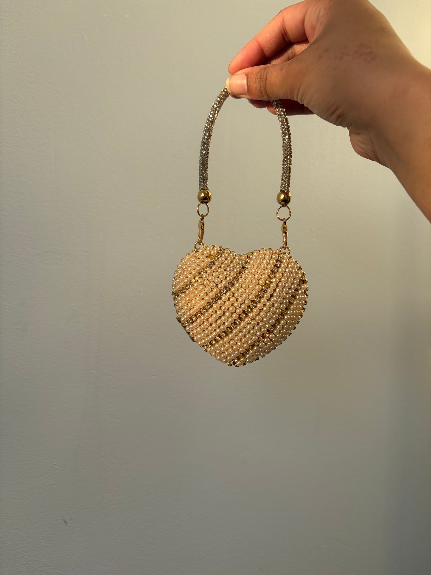 Reeha mini clutch bag ~ Gold