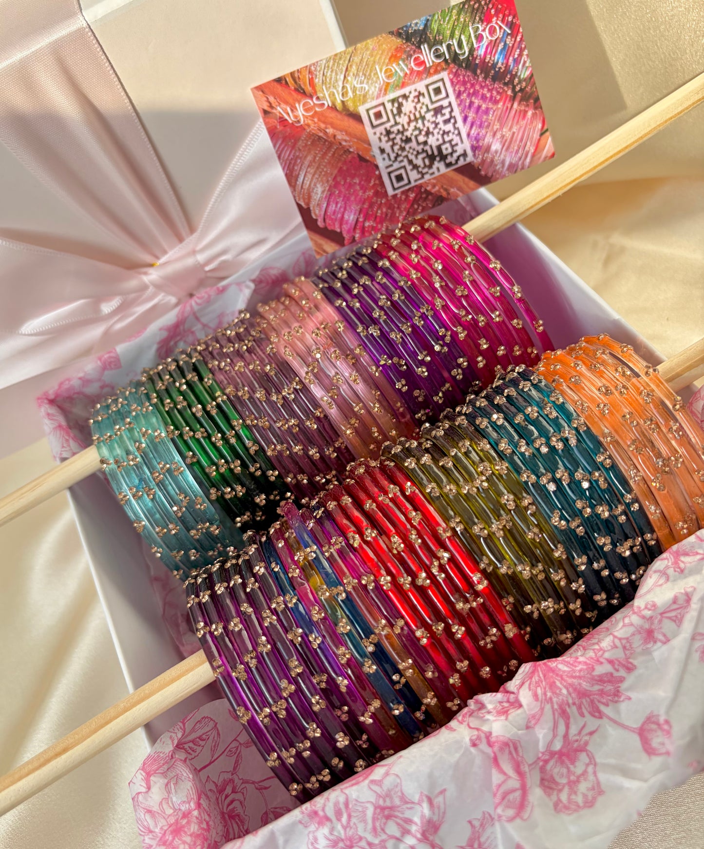 Ayesha's glass bangle gift box ~ 2.8