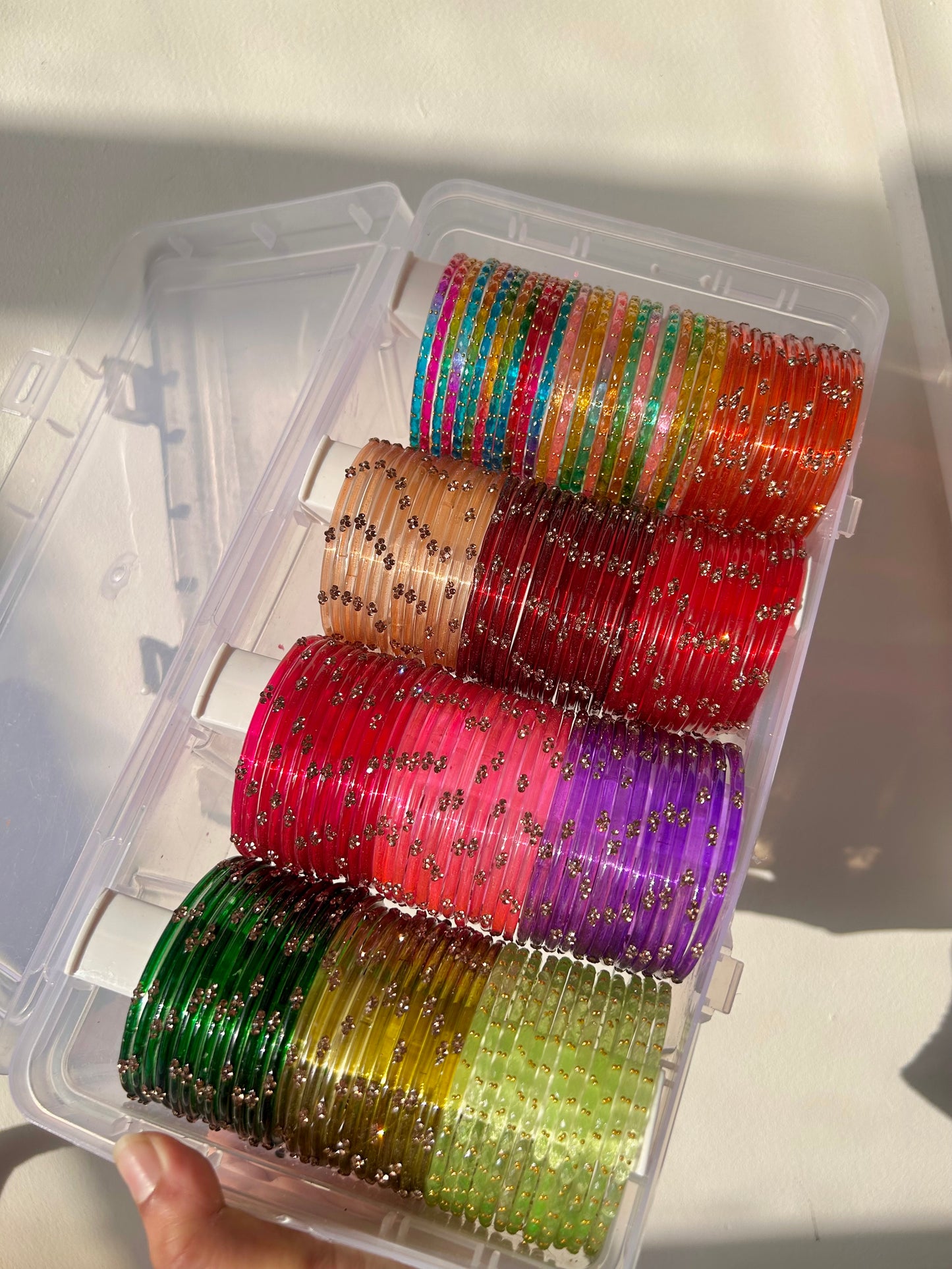 AYESHA'S ultimate glass bangle box set