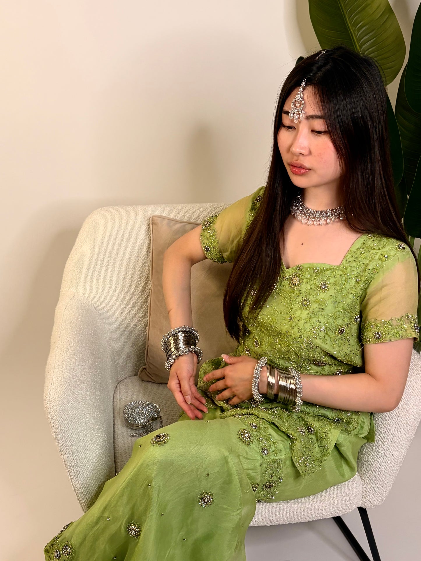 Preeti set ~ Silver