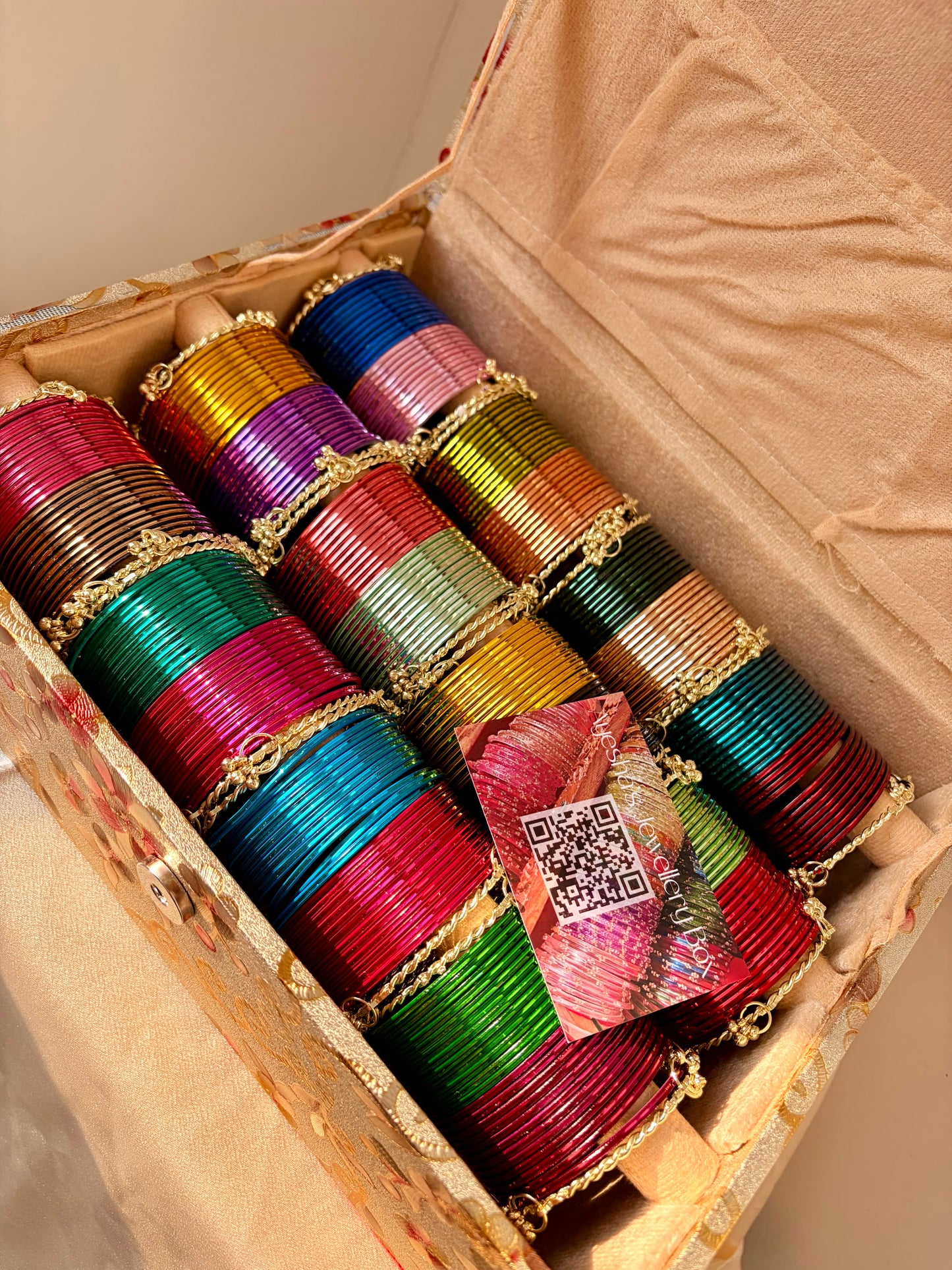 AYESHA's Ultimate metal bangle box set