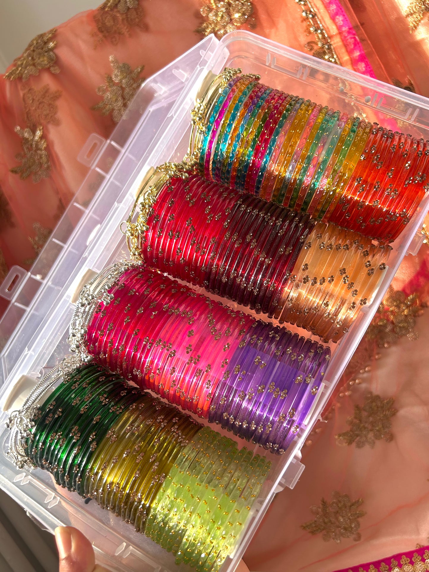 AYESHA'S ultimate glass bangle box set