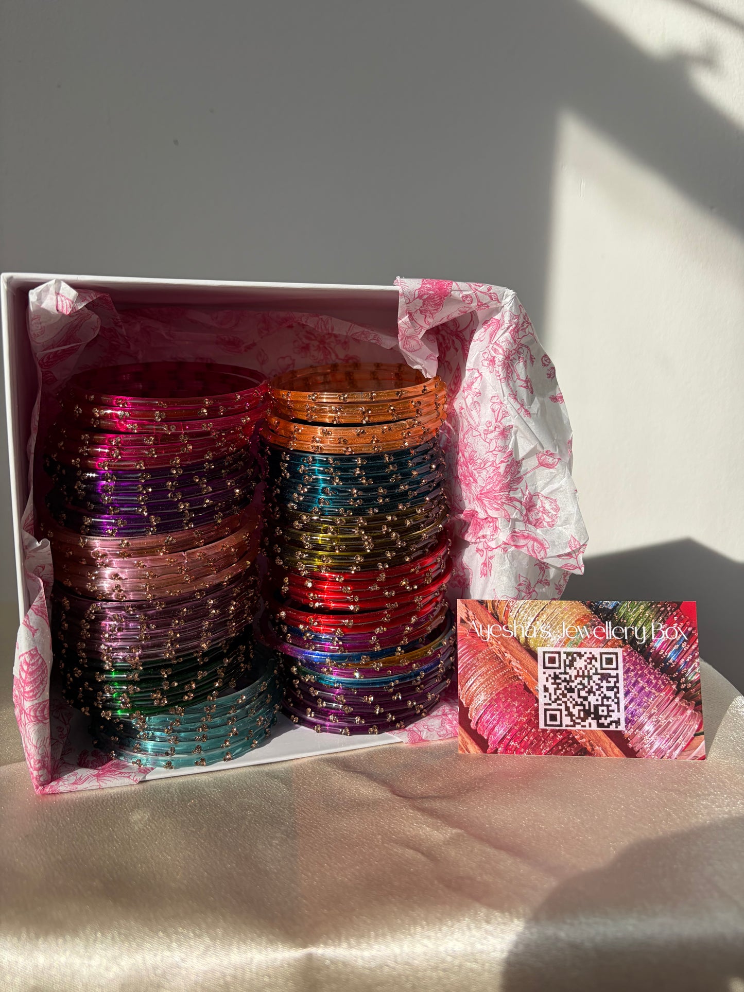 Ayesha's glass bangle gift box ~ 2.8