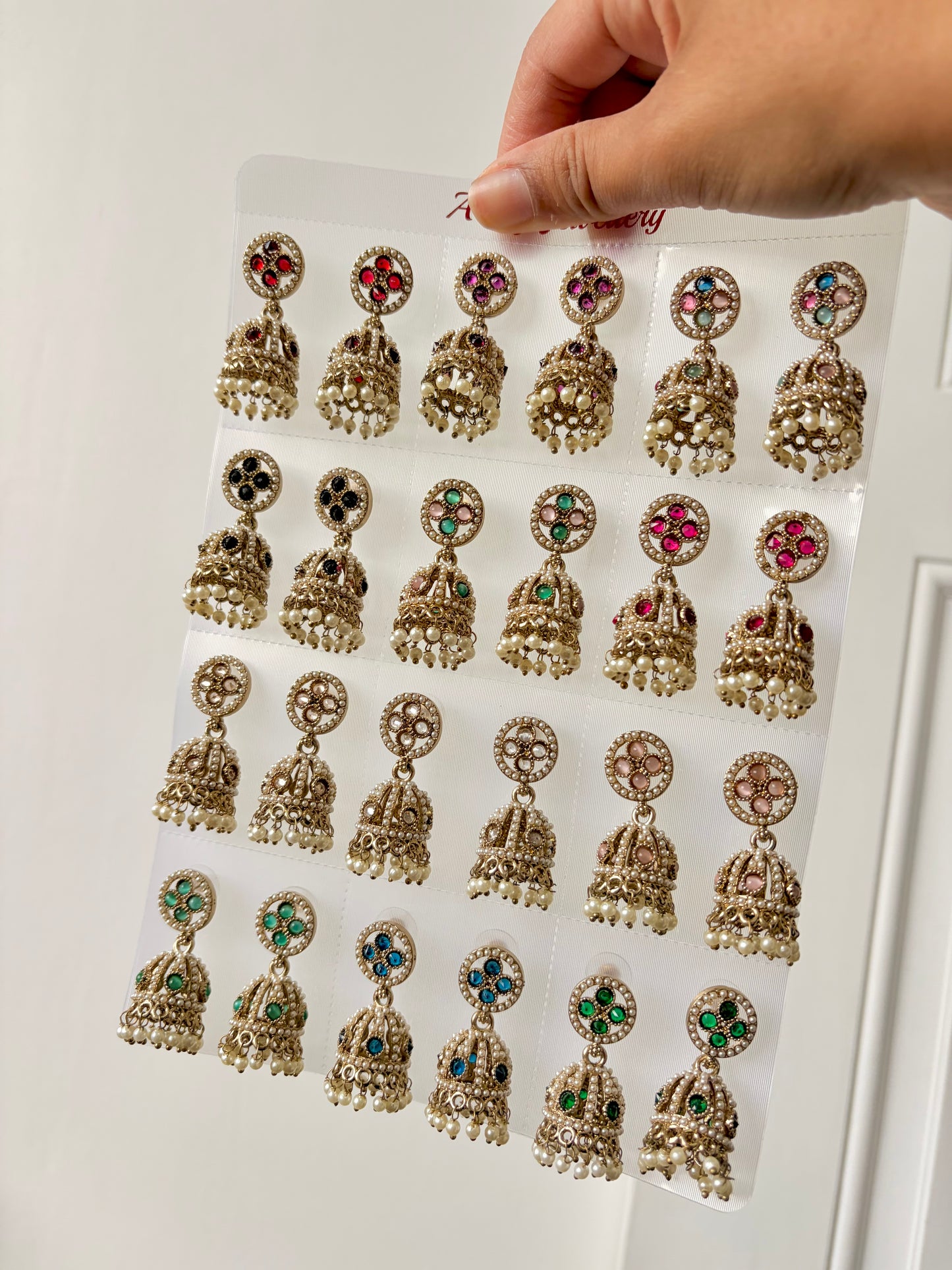 Assorted jhumka bundles (set of 12)