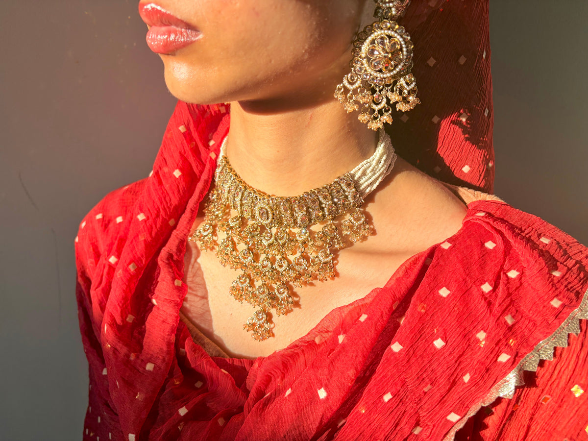 Aroosa set- champagne