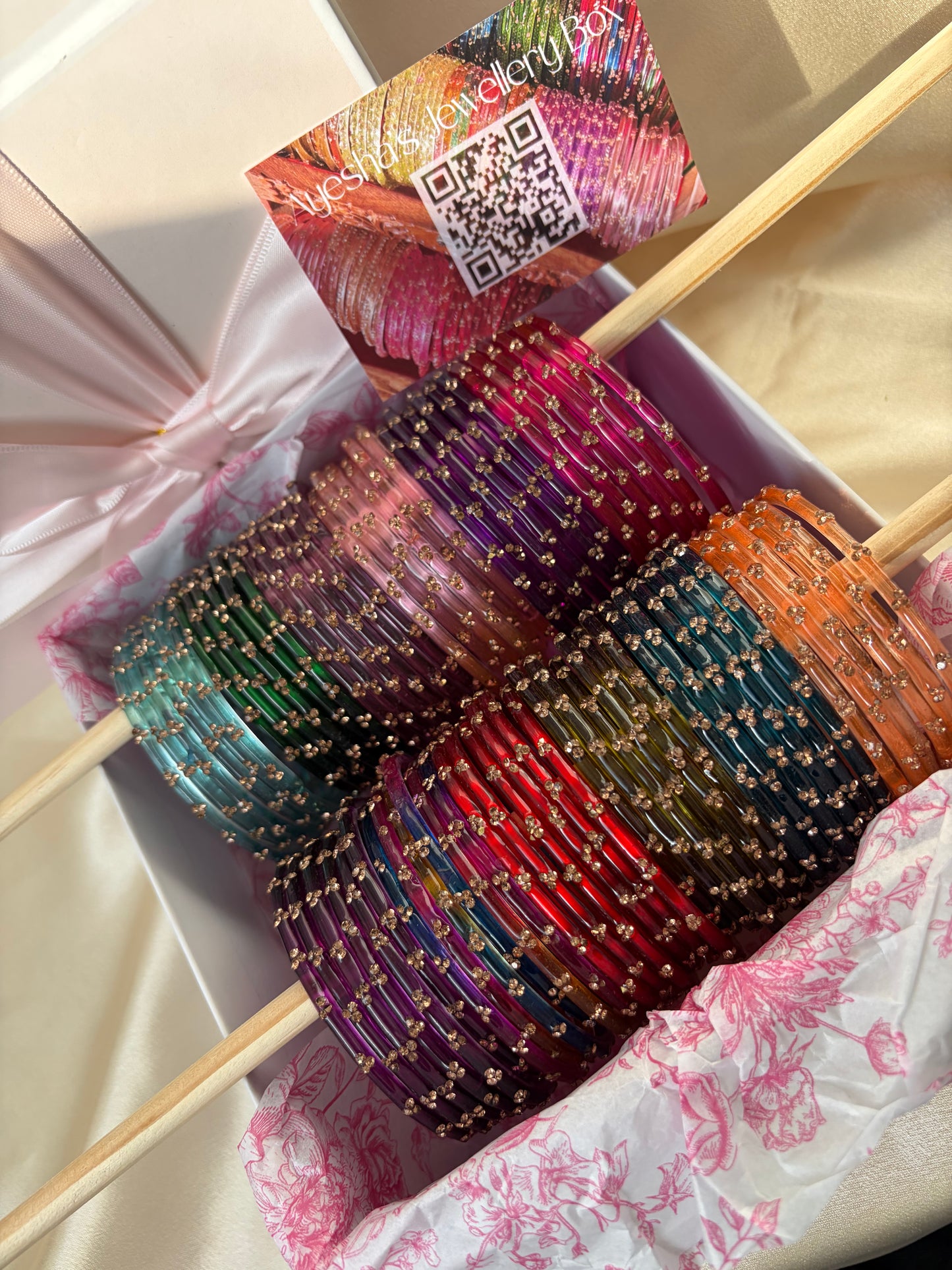 Ayesha's glass bangle gift box ~ 2.8