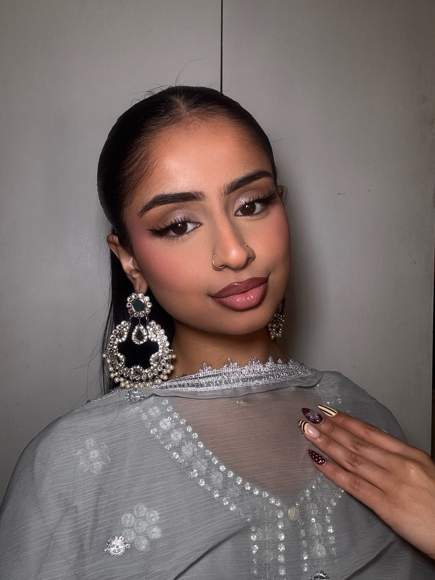 Eesha earrings SILVER