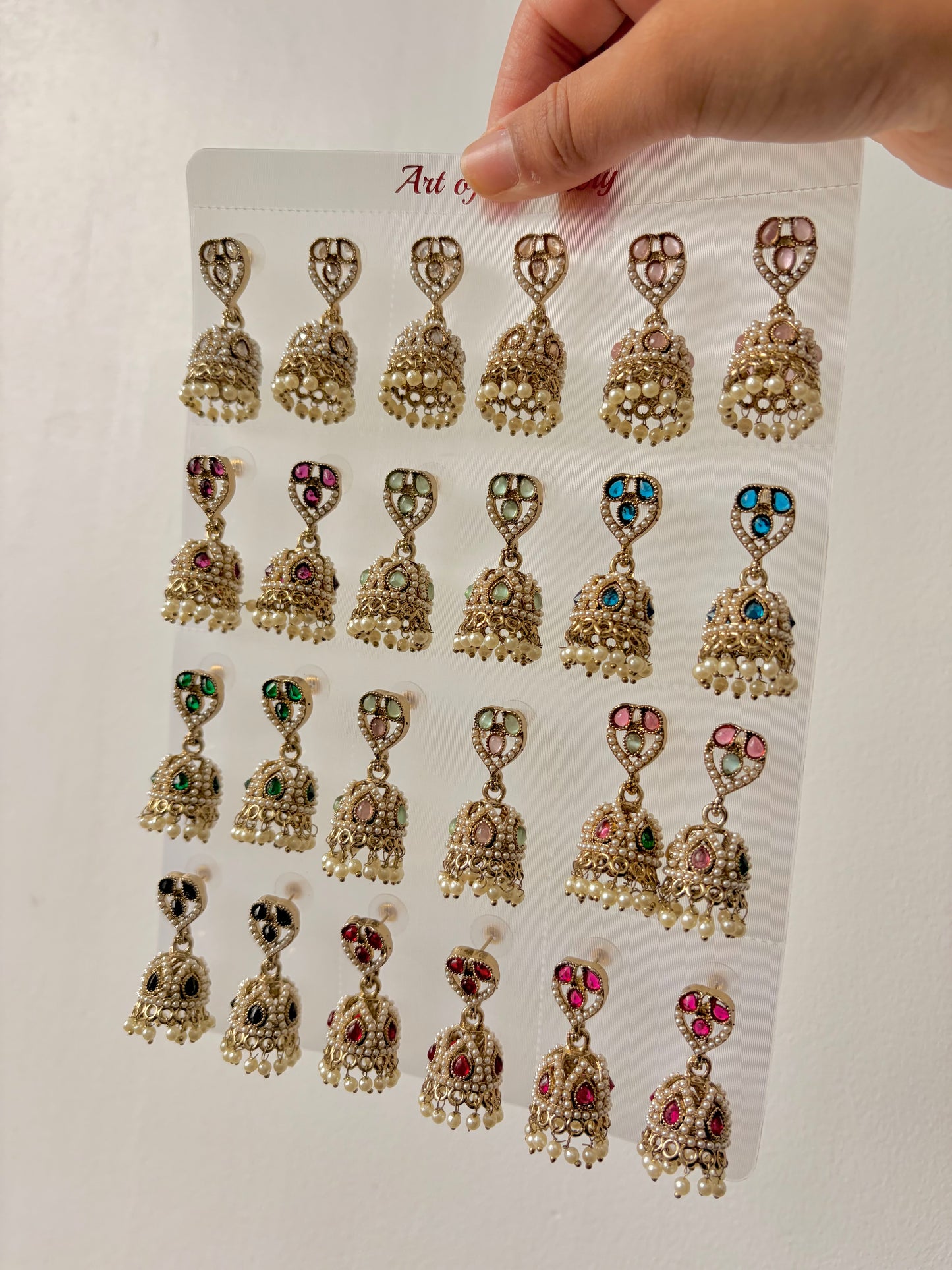 Assorted jhumka bundles (set of 12)