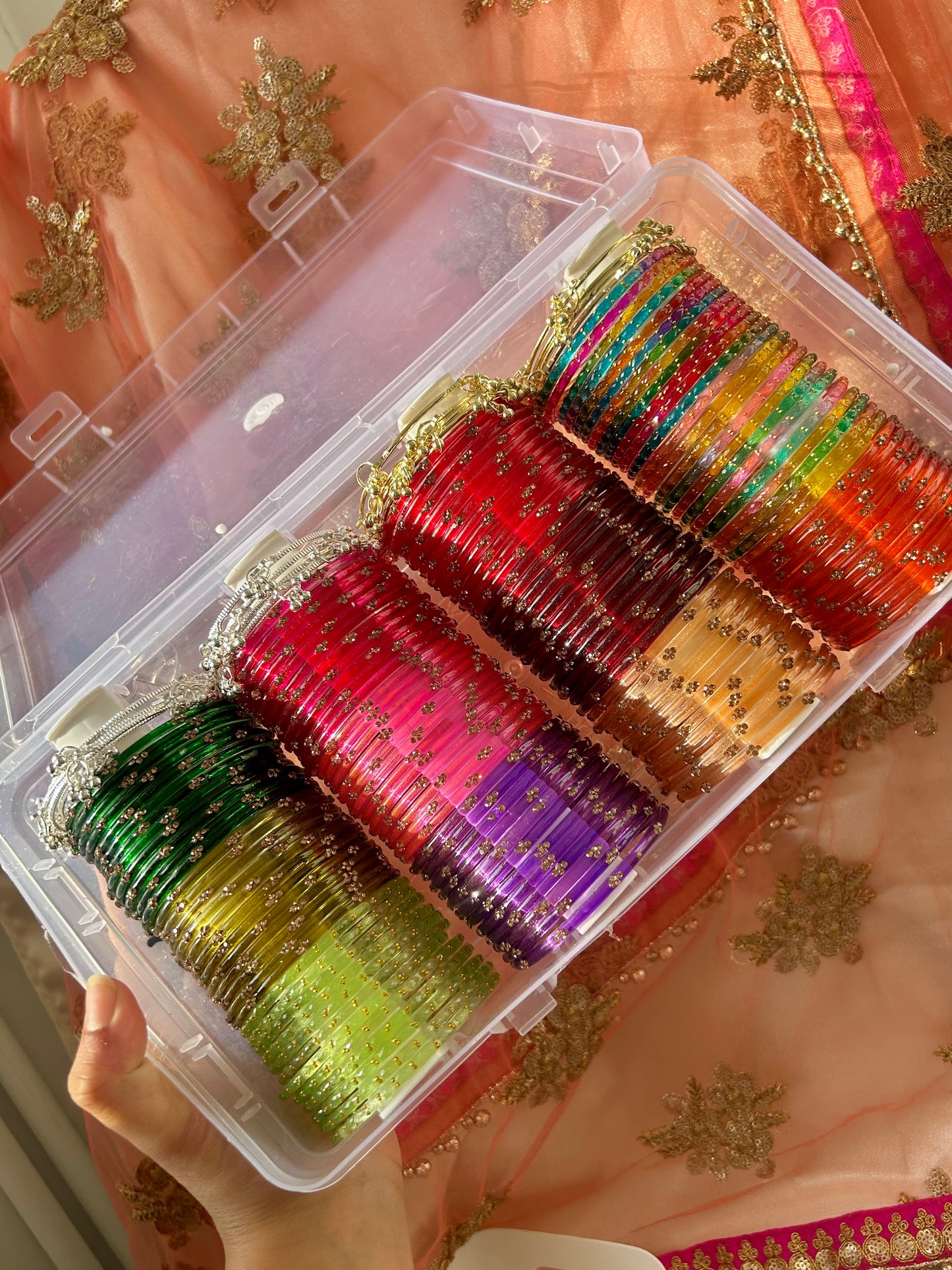 AYESHA'S ultimate glass bangle box set